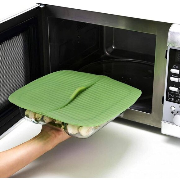 Set of 2 new (unboxed) Charles Viancin Banana Leaf Reusable Bakeware Covers - Picture 7 of 13